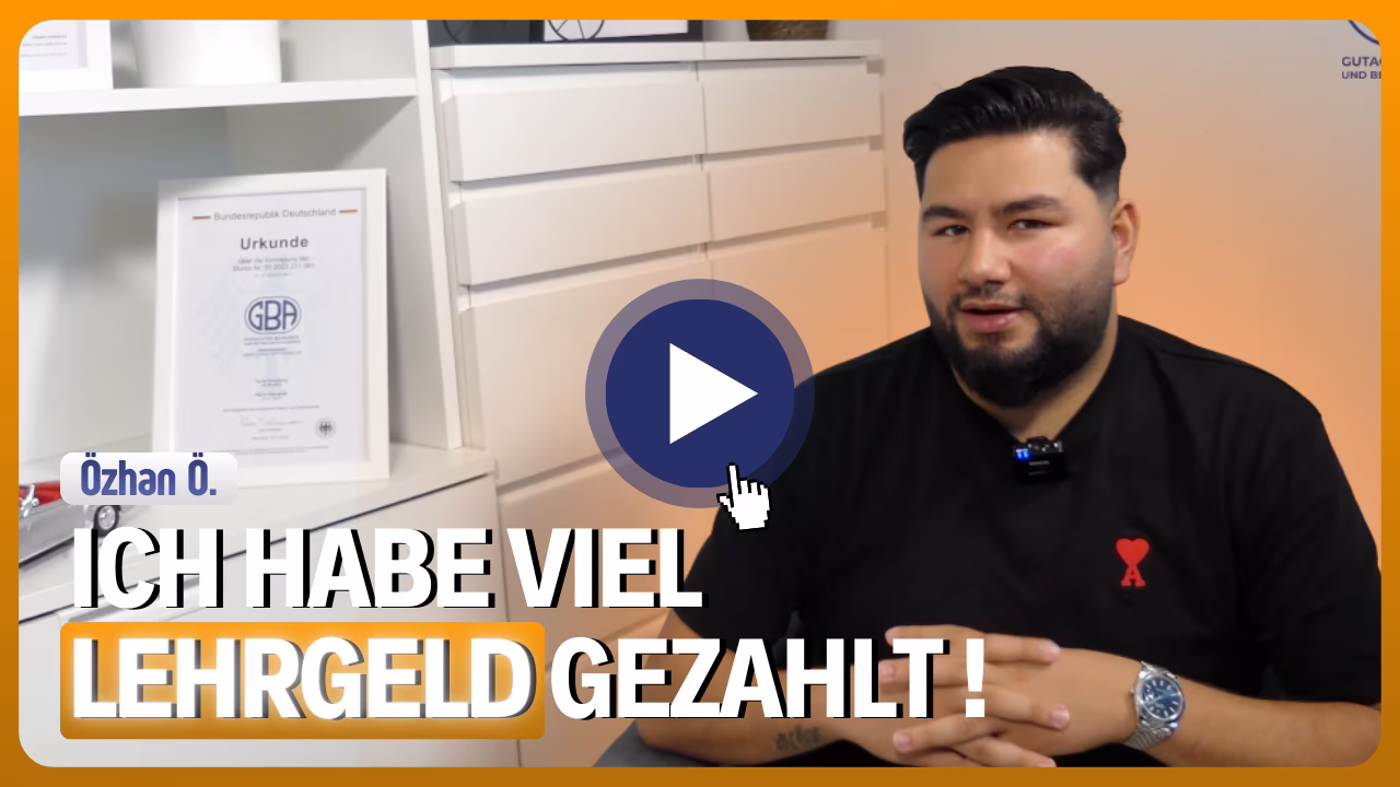 KFZ-Gutachter werden bei GBA Akademie: Özhan Özdemir erklärt Sachverständigen-Ausbildung und Fördermöglichkeiten